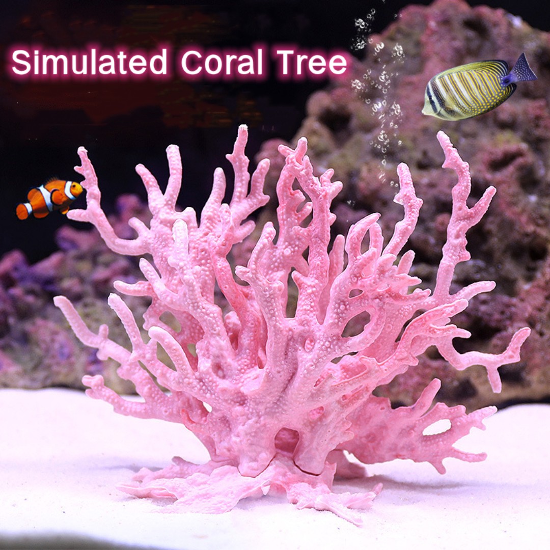 Planted Aquarium Hard Water - Aquarium Aquascape Simulatie Koraal Waterplant Hars
