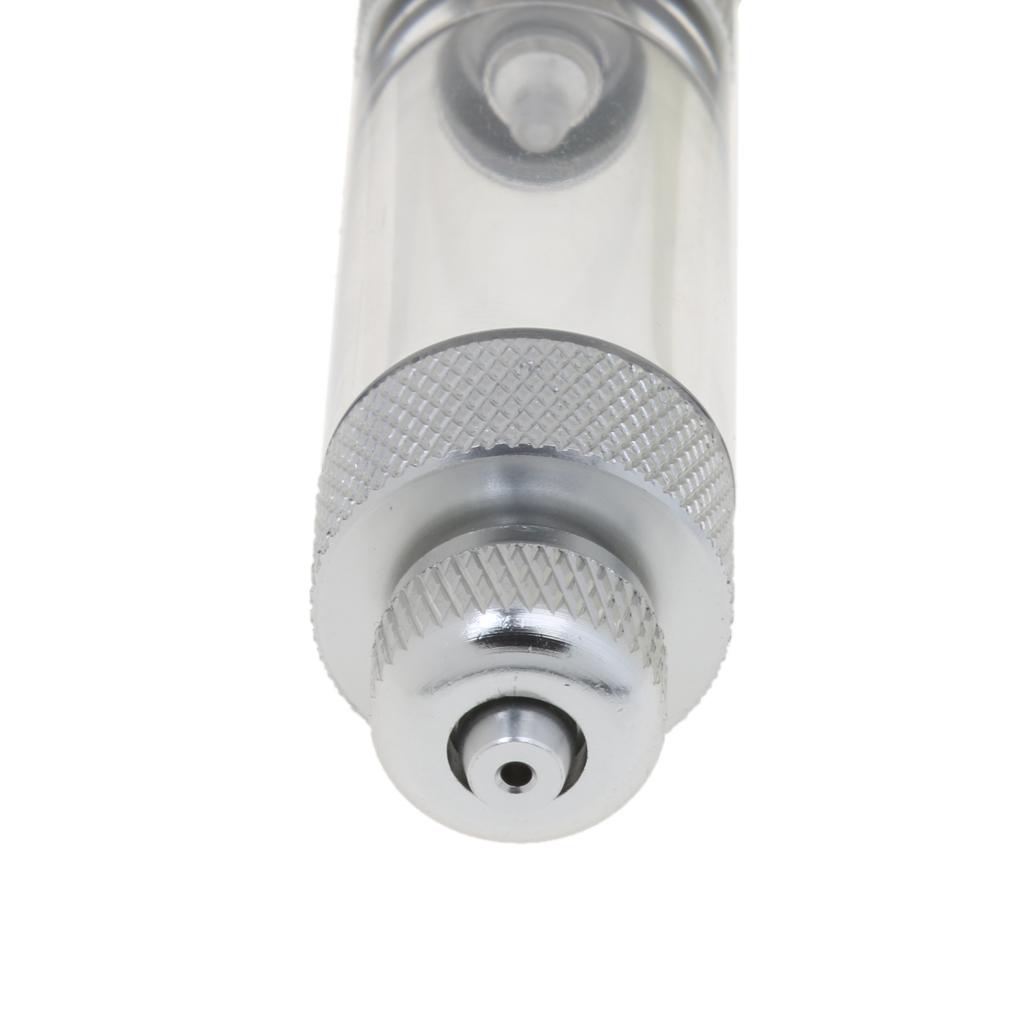 Planted Aquarium Co2 Kit - Dubbele Inline Belletjesteller Aluminium Glas CO2