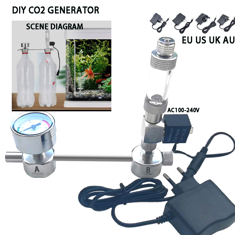 Planted Aquarium Co2 Kit - Aquarium DIY CO2 Generator Systeemkit CO2