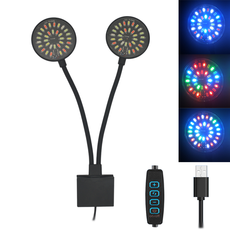 Led Planted Tank Light - USB Aquarium LED-licht Aquarium Cliplamp Volledig