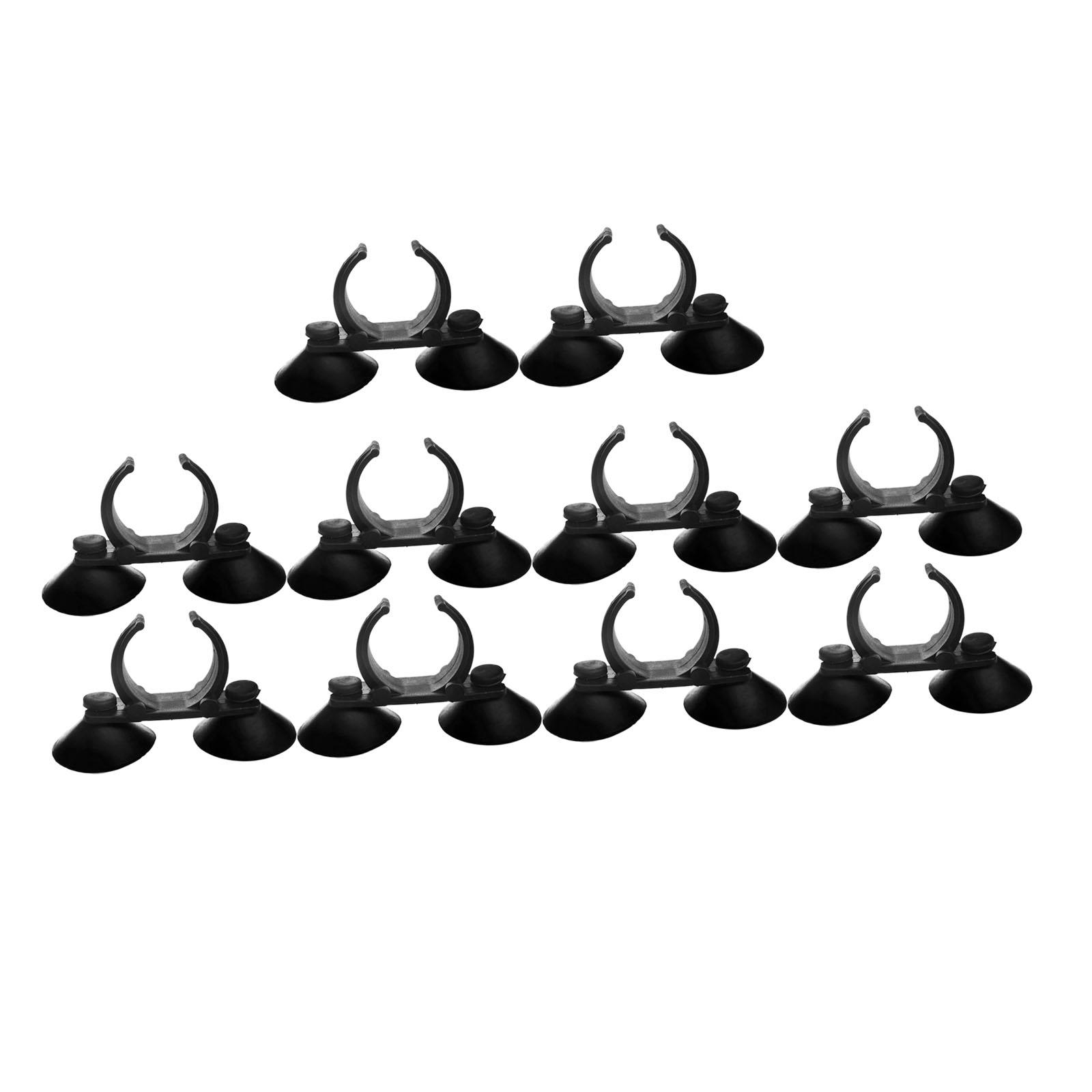 Planted Aquarium Heater - 10 stuks aquariumverwarmer zuignapclips verwarmingsstaafhouders praktische