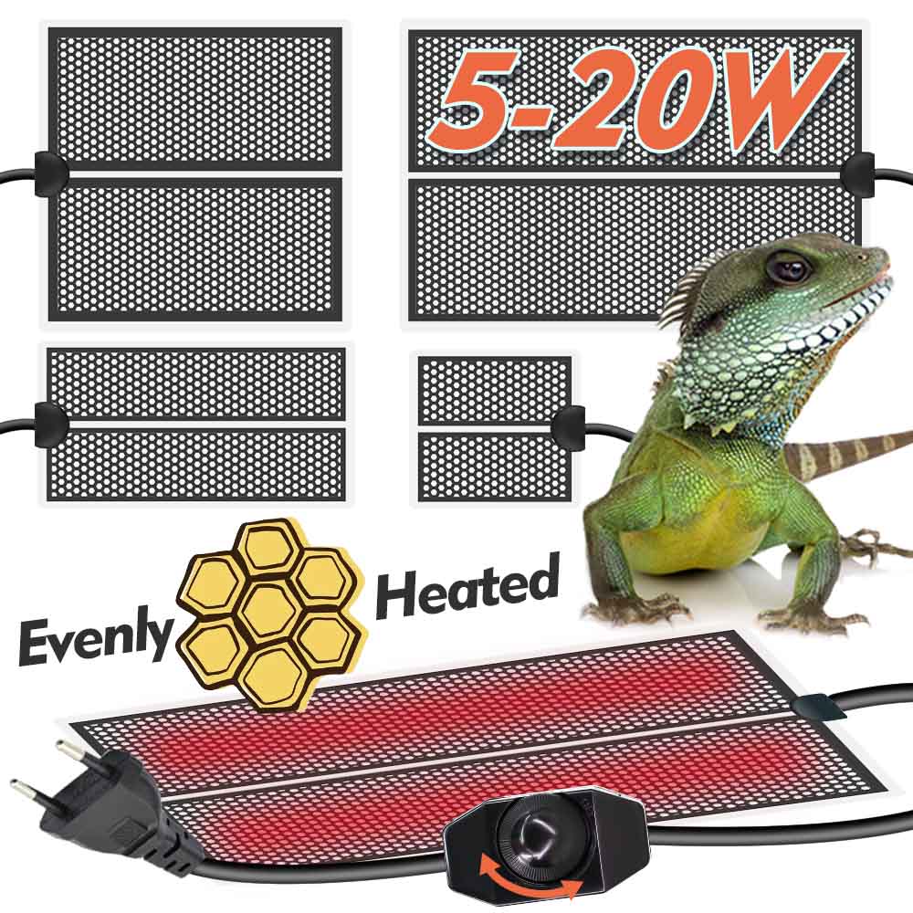 5-20W Reptiel Warmte Mat Plant - Planted Aquarium Heater recensie en prijs