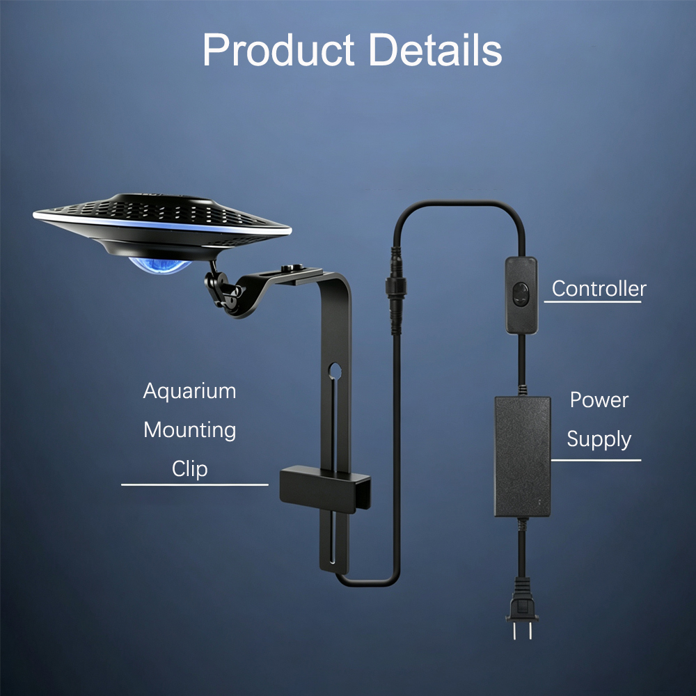 Nieuwe UFO LED Vis Aquariumlam - Led Planted Tank Light recensie en prijs