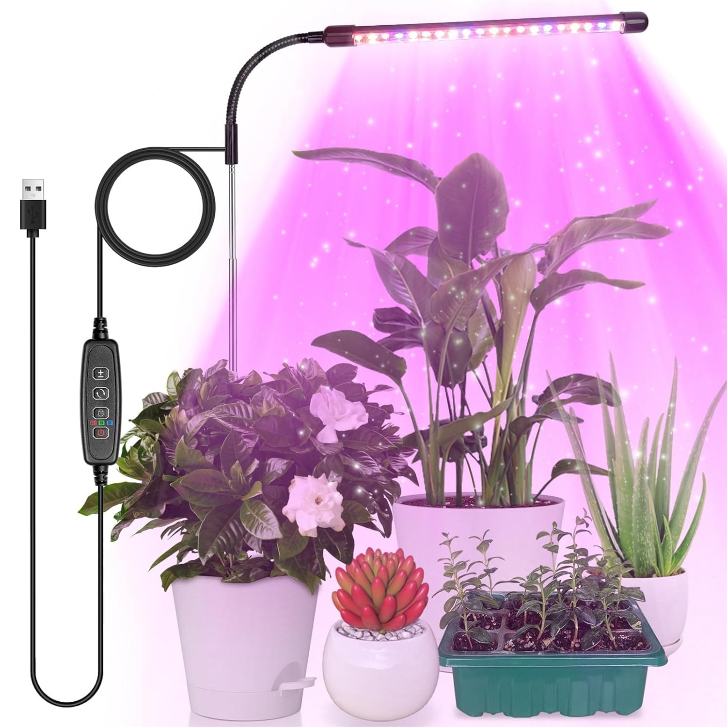 3 Kleuren USB Grow Lamp Plant  - Led Planted Tank Light recensie en prijs