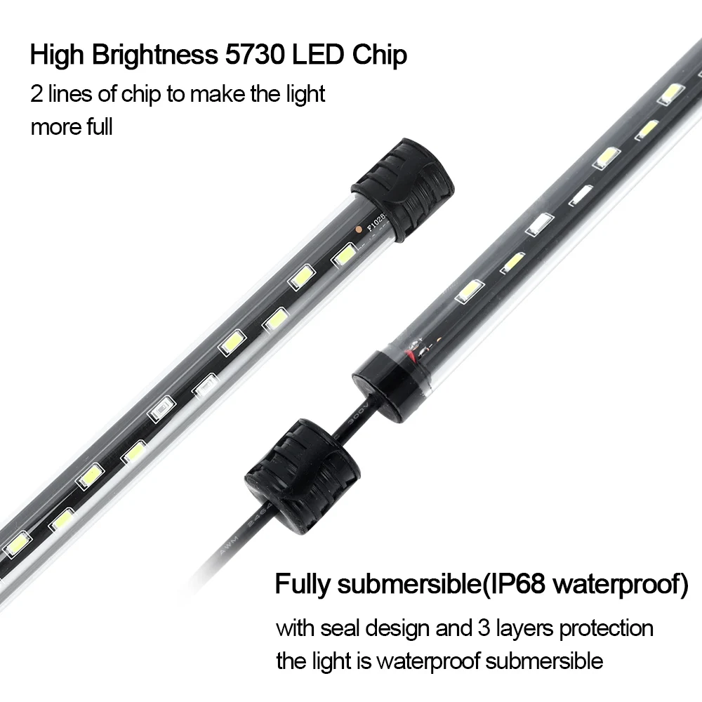 58CM Aquarium Licht LED Plant  - Aquarium Planted Substrate recensie en prijs