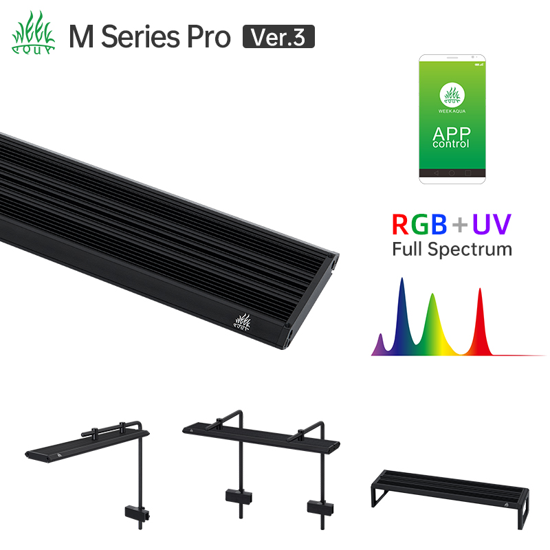 Week Aqua M Serie RGB UV LED A - Led Planted Tank Light recensie en prijs