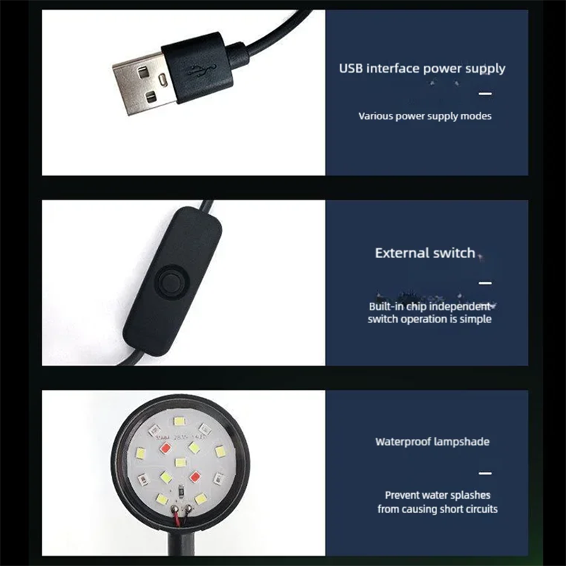 USB LED Aquarium Clip Lamp Hog - Led Planted Tank Light recensie en prijs