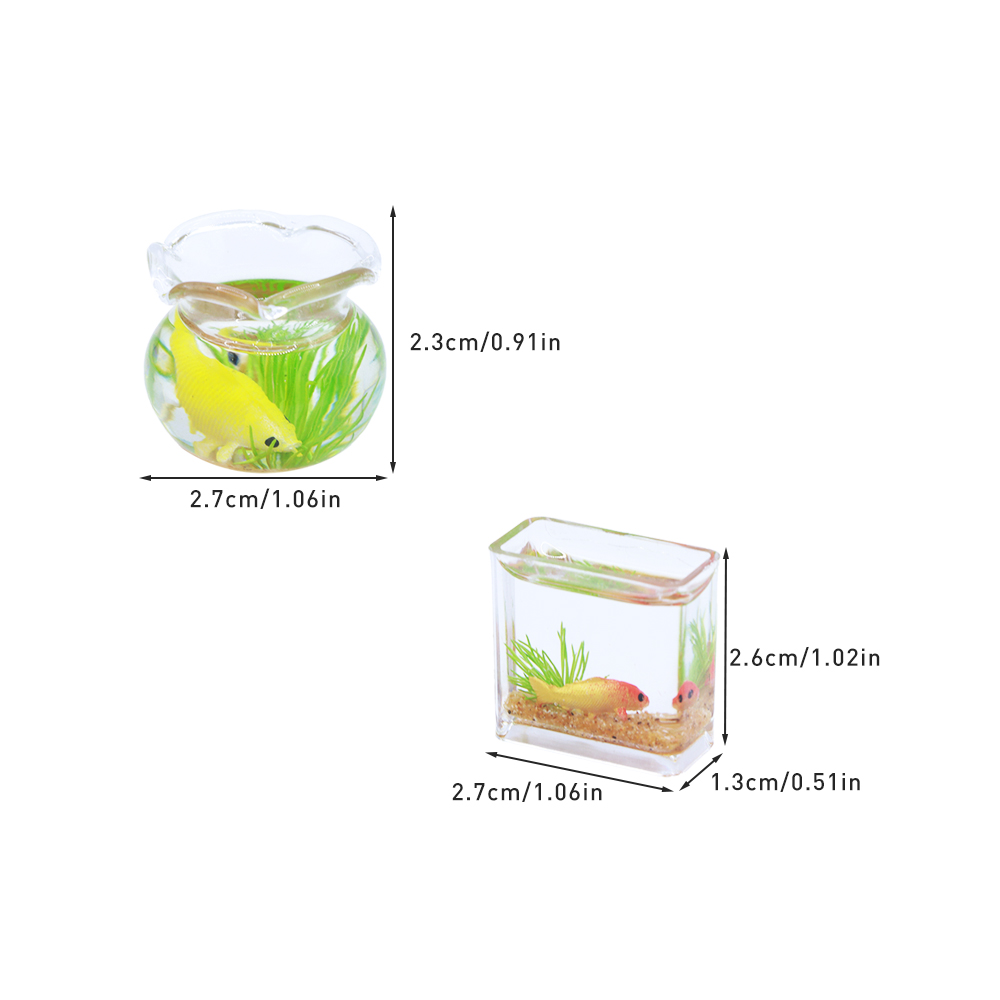 1Pc 1:12 Mini Poppenhuis Simul - Planted Aquarium Photos recensie en prijs
