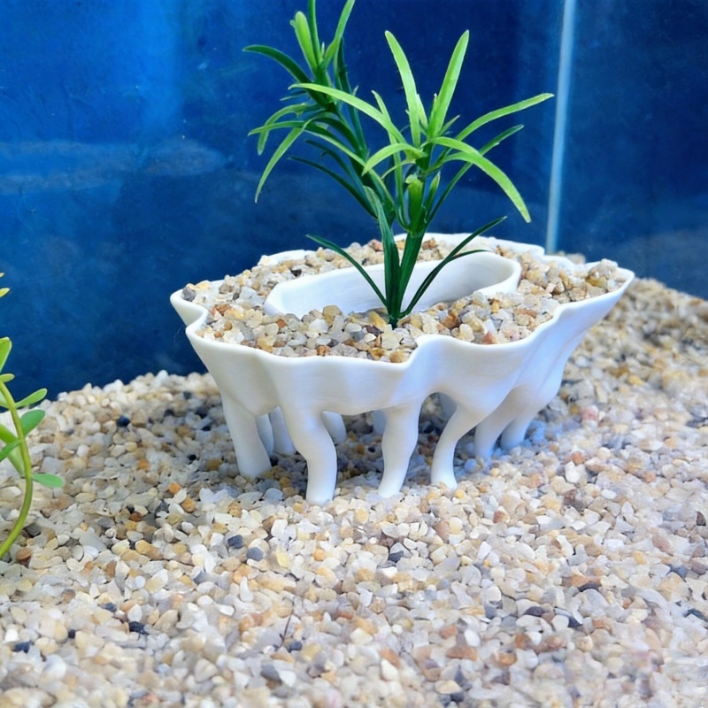 3D-geprinte aquariumplanten in - Aquarium Planted Substrate recensie en prijs